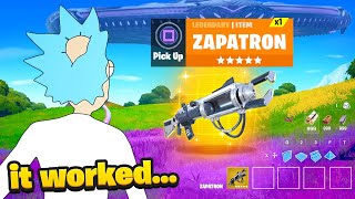 I Glitched The ZAPATRON Back RAREST GUN [upl. by Nedarb]