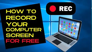 How To Record Screen In Windows 10  11 Without Any Software [upl. by Nnail43]