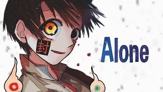 Nightcore  Alone  Nico Collins Lyrics [upl. by Ayal]