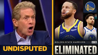 UNDISPUTED  quotWarriors dynasty is OVERquot  Skip reacts Warriors’ season ended by Kings as Klay 0Pts [upl. by Doll283]