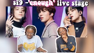 SF9  Enough Comeback Stage  REACTION [upl. by Romanas]