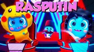 🎤 RASPUTIN comes to THE VOICE 🌟 BEST Song of JUST DANCE I Cover by The Moonies Official [upl. by Carney690]