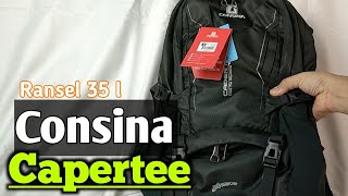 Tas CONSINA CAPERTEE 35 L  Ransel Gunung Semi Carrier 35 Liter [upl. by Zachariah946]