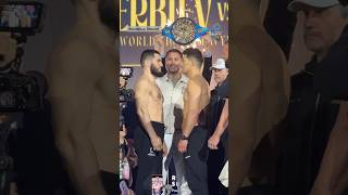 Final faceoff Artur Beterbiev vs Dmitry Bivol 2 🔥 shorts [upl. by Yhcir]