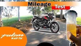 Bajaj Pulsar 125cc Mileage Test  Unbelievable mileage result  Pulsar mileage on Eco speed [upl. by Namreh]