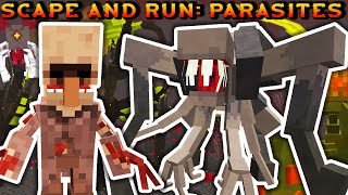 SCAPE AND RUN PARASITES 1122   Minecraft Mod Showcase [upl. by Abbye]