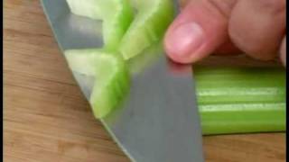 Cooking Tips  How to Slice Celery [upl. by Akined19]