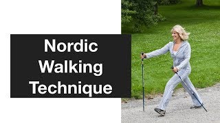 Nordic Walking Technique [upl. by Eeldarb751]