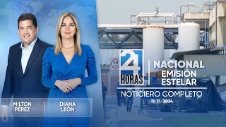 Noticiero de Ecuador Emisión Estelar 11112024 [upl. by Assetak652]