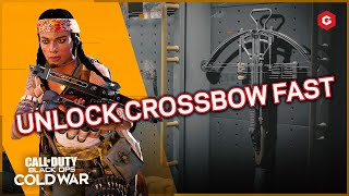 HOW TO UNLOCK THE R1 SHADOWHUNTER CROSSBOW FAST COLD WAR AND WARZONE [upl. by Rayburn405]