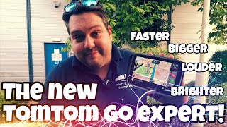 THE NEW TOMTOM GO EXPERT My Honest Review [upl. by Adalie]