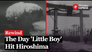 Hiroshima Attack On 79th Hiroshima Day Watch How The Atomic Bomb Ravaged Japans Hiroshima [upl. by Ainud]