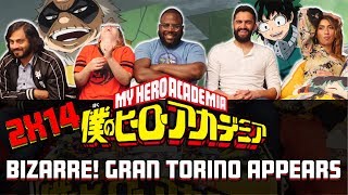 My Hero Academia  2x14 Bizarre Gran Torino Appears  Group Reaction [upl. by Arlana]