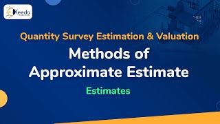 Methods of Approximate Estimate  Estimates  Quantity Survey Estimation and Valuation [upl. by Girardo107]