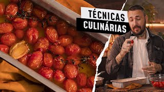 TOMATE CONFIT  Técnicas [upl. by Llereg]