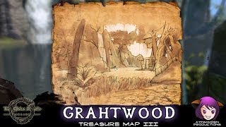 Elder Scrolls Online  Grahtwood Treasure Map III [upl. by Collete585]