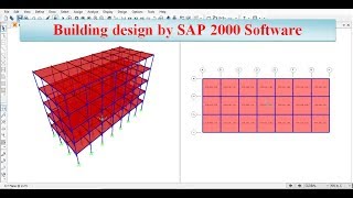 Building design by SAP2000 Software [upl. by Eiramik]