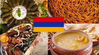 MOST POPULAR TOP 15 ARMENIAN FOOD And DISHES [upl. by Anilegnave218]