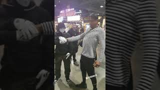 When you shake hands with the Jabbawockeez  TikTok halucidnate [upl. by Auqkinahs443]