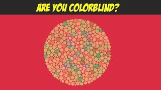 Are You Colorblind  Real Test [upl. by Airelav555]