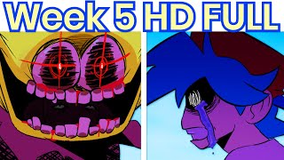 FNF HD Week 5 Update FULL WEEK  Friday Night Funkin HD MOD [upl. by Rodmann]