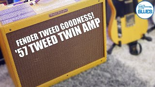 Fender 57 Custom Tweed Twin Amplifier Made in USA [upl. by Basile]