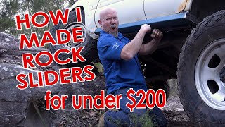 HOW I MADE ROCK SLIDERS for UNDER 200 [upl. by Wrdna839]