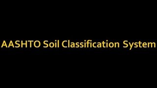 Soil Classification by AASHTO method Problem 1 [upl. by Eitac]