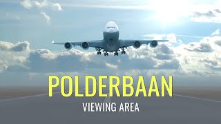 Polderbaan Viewing Area Hoofddorp Plane Spotting Landing amp Takeoff [upl. by Amaj]