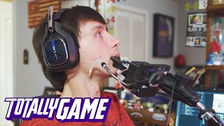 Paralysed Gamer Plays Warzone With His Mouth  TOTALLY GAME [upl. by Dorene]