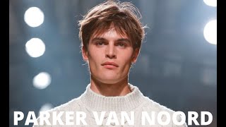 Male Model PARKER VAN NOORD  Runway Compilation [upl. by Ihtak848]