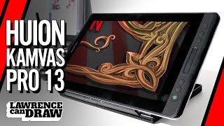 Huion Kamvas Pro 13 Review with Speed Painting [upl. by Maretz]