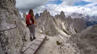 Bergwanderung  Dolomiten  Cadini Rundweg [upl. by Naux]