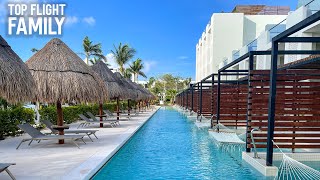 FINEST PLAYA MUJERES  Cancun Modern AllInclusive  Full Tour in 4K [upl. by Onitsuj]