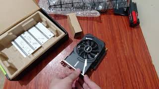 Unboxing MSI GeForce GT 1030 AERO ITX 2G OC [upl. by Sadira]