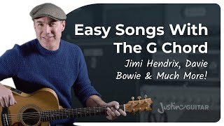 Awesome Songs Using the G Chord  Guitar for Beginners [upl. by Francie]