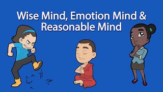 DBT Skills Wise Mind Emotional Mind amp Reasonable Mind [upl. by Reiko]