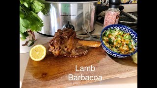 Barbacoa de Borrego Lamb Barbacoa [upl. by Annavaj702]