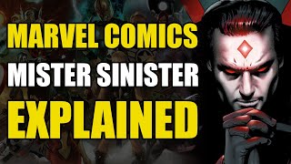 Marvel Comics Mr Sinister Explained  Comics Explained [upl. by Itra]