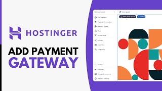 How to Add Payment Gateway in Hostinger Website Builder 2024 [upl. by Matta]