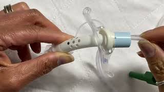 Tracoe tracheostomy tube w inner cannula [upl. by Tioneb25]