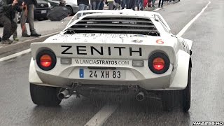 Lancia Stratos HF Rally PURE Ferrari V6 Engine Sound [upl. by Stilwell760]