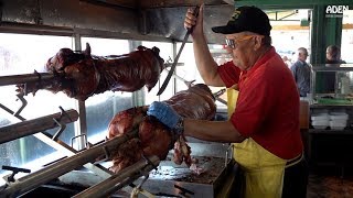 Lechón Asado  Food in Puerto Rico [upl. by Ecerahc]