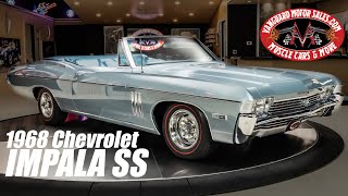 1968 Chevrolet Impala SS Convertible For Sale Vanguard Motor Sales 2059 [upl. by Idnyc]