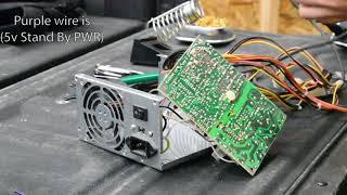 Making a 12V power supply from a PC PSU [upl. by Nitsuga]