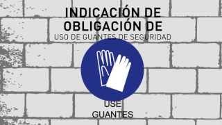 Uso de guantes de seguridad [upl. by Akeenahs]