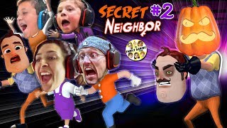 HELLO NEIGHBOR PUMPKIN HEAD 👻 Halloween HidenSeek Secret Neighbor  FGTEEV House Alarm Goes Off [upl. by Eeldivad84]