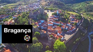 BRAGANÇA  PORTUGAL Vistas aéreas e interiores de monumentos [upl. by Salesin]