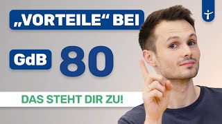 GdB 80  Vorteile und Rechte  Steuerfreibetrag Schwerbehindertenausweis Rente2024 [upl. by Nylg]