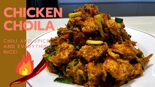 Typical Newari Style Chicken Choila How to make chicken choila at home ALL SPICE [upl. by Yartnod]